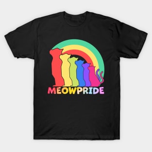 Rainbow Cat Pride T-Shirt